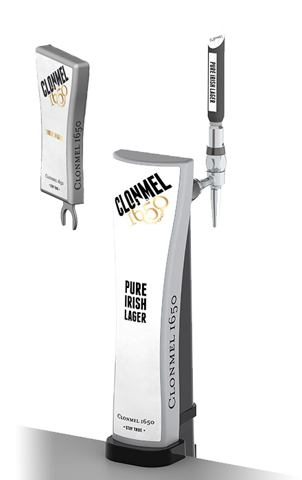 Branded beer font, Drink dispense, Beer tower